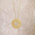 Gold Spiral Charm Pendant - The Earth Store - Fashion Accessories